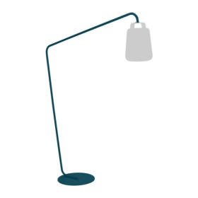 Pied déporté pour lampe Balad Fermob