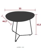 Table basse de jardin H43.5xØ55 cm COCOTTE - FERMOB