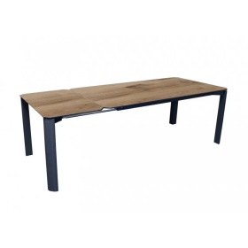 Table de jardin DOELAN 180/240x100 cm / 10 places - OCÉO